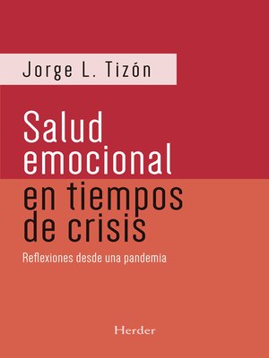 cover image of Salud emocional en tiempos de crisis (2da ed.)